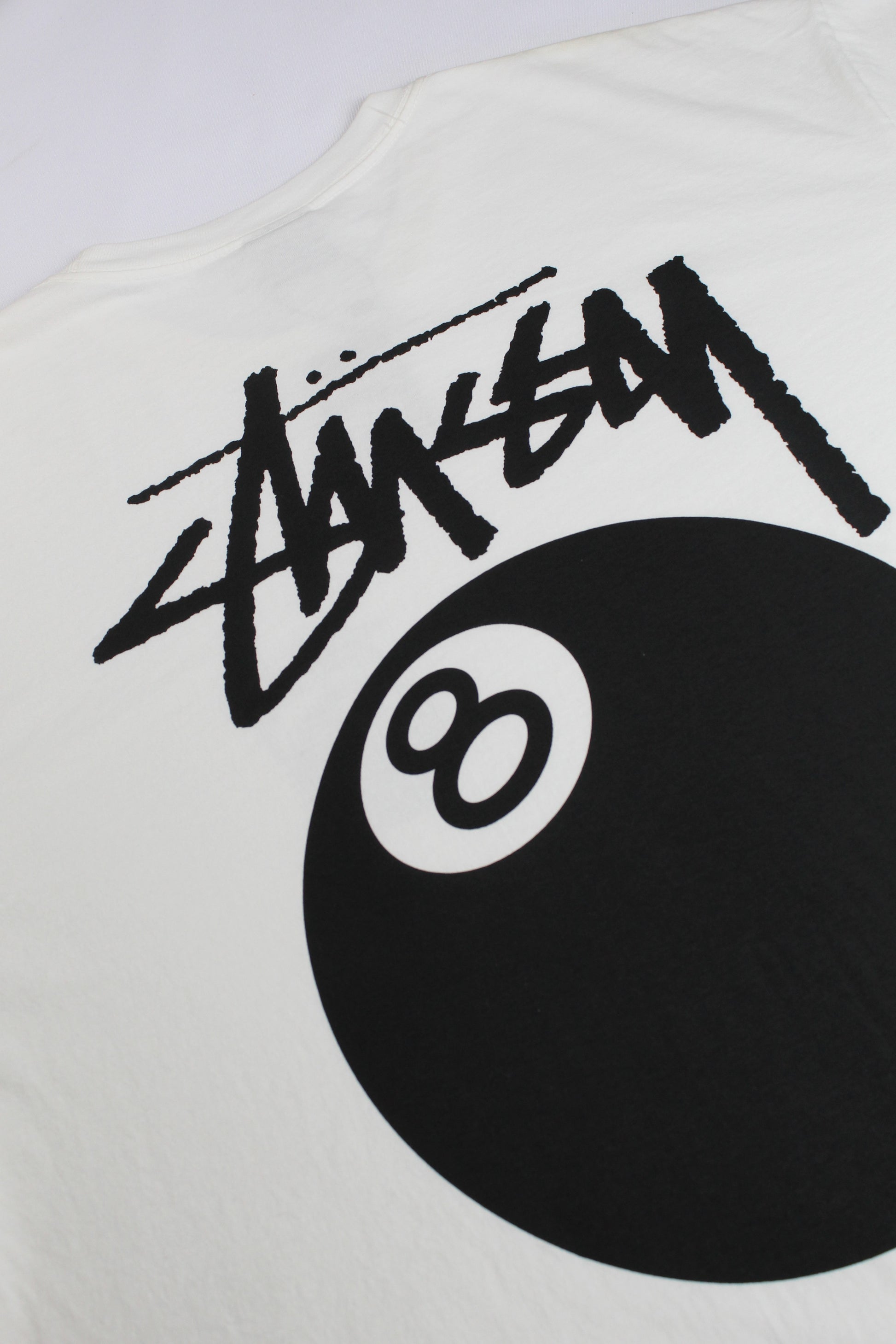 Camiseta Stussy 8 Ball Pigment Dyed Natural