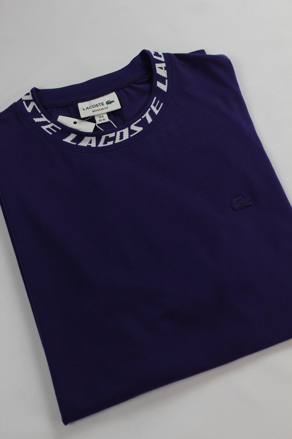 Lacoste Masculina gola Jacquard