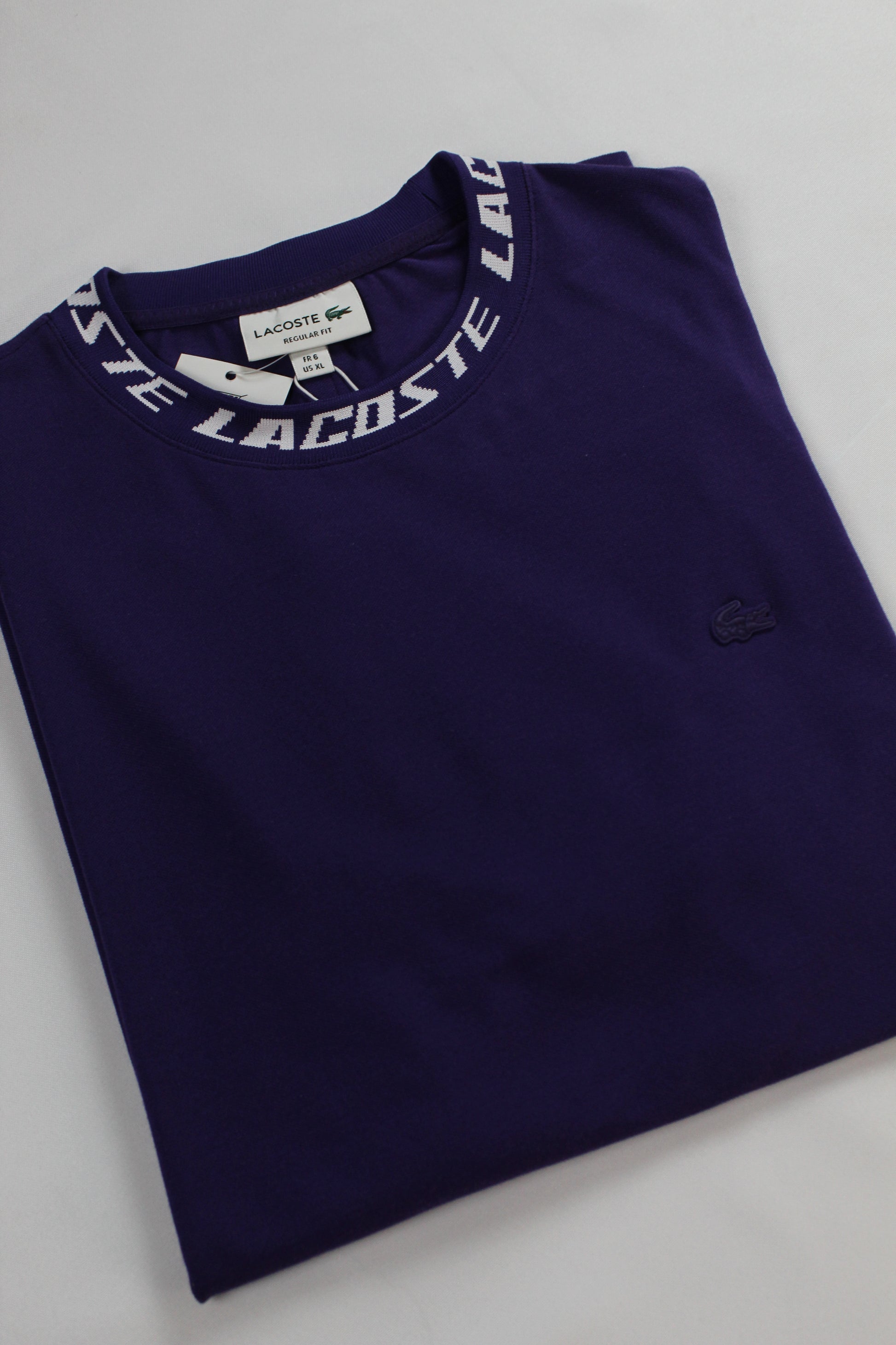 Lacoste Masculina gola Jacquard