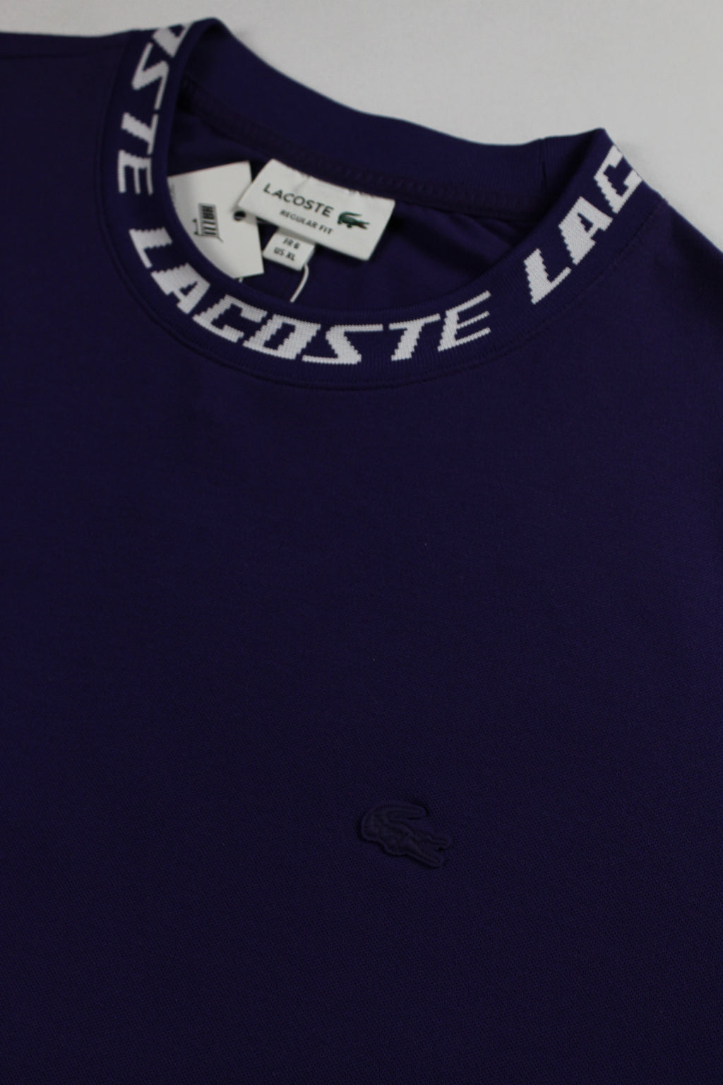 Lacoste Masculina gola Jacquard