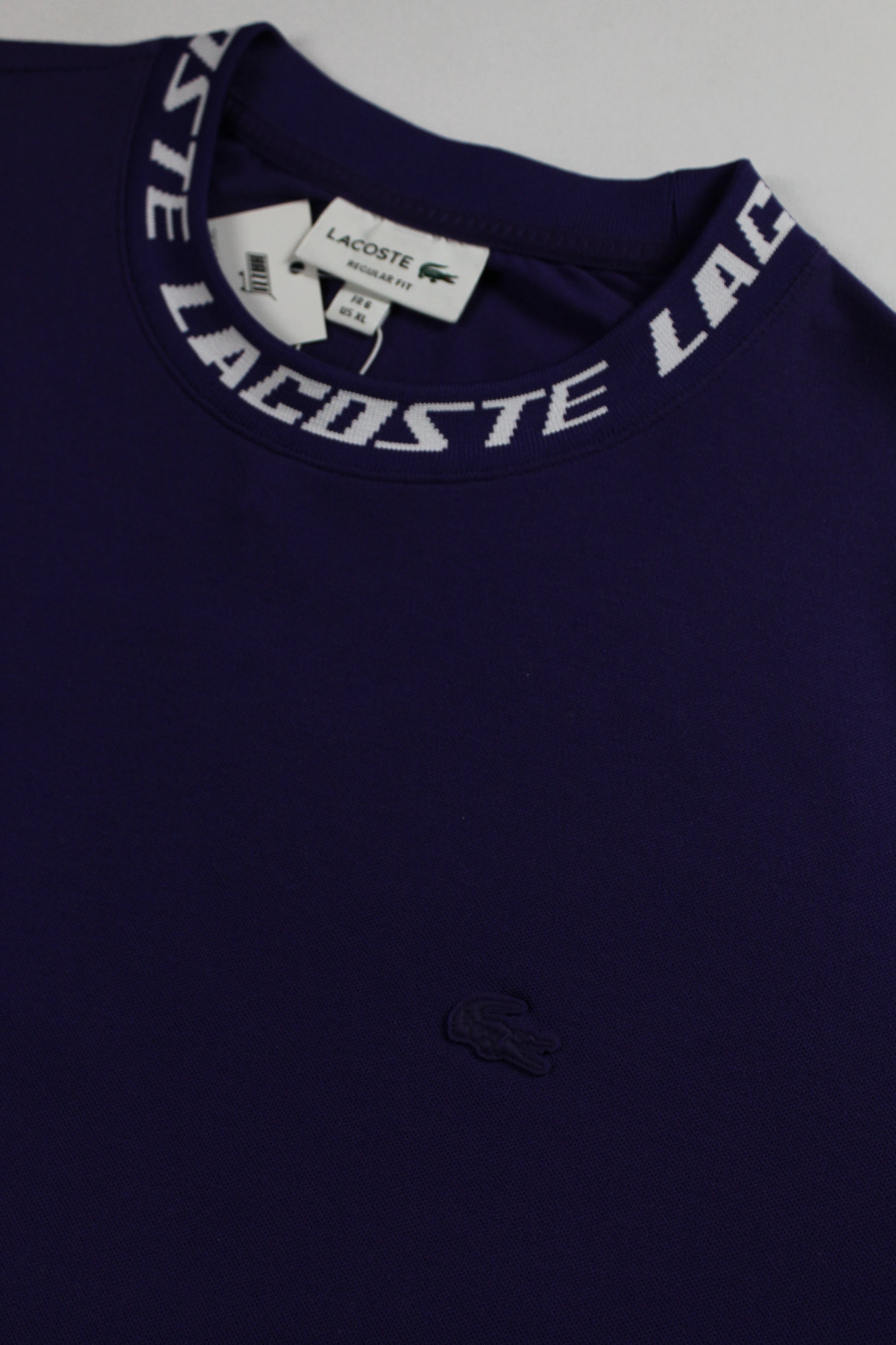 Lacoste Masculina gola Jacquard