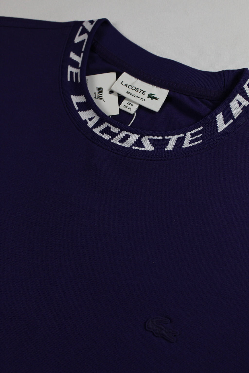 Lacoste Masculina gola Jacquard