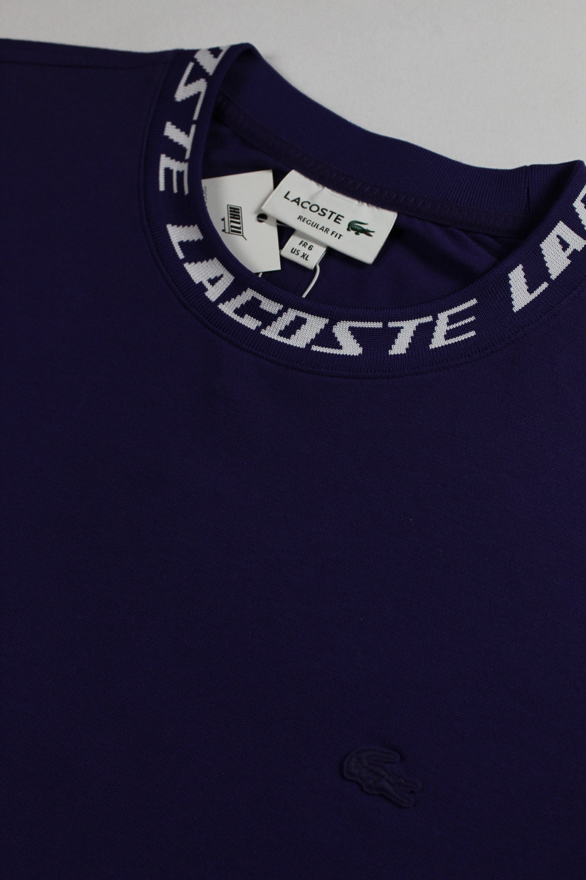 Lacoste Masculina gola Jacquard