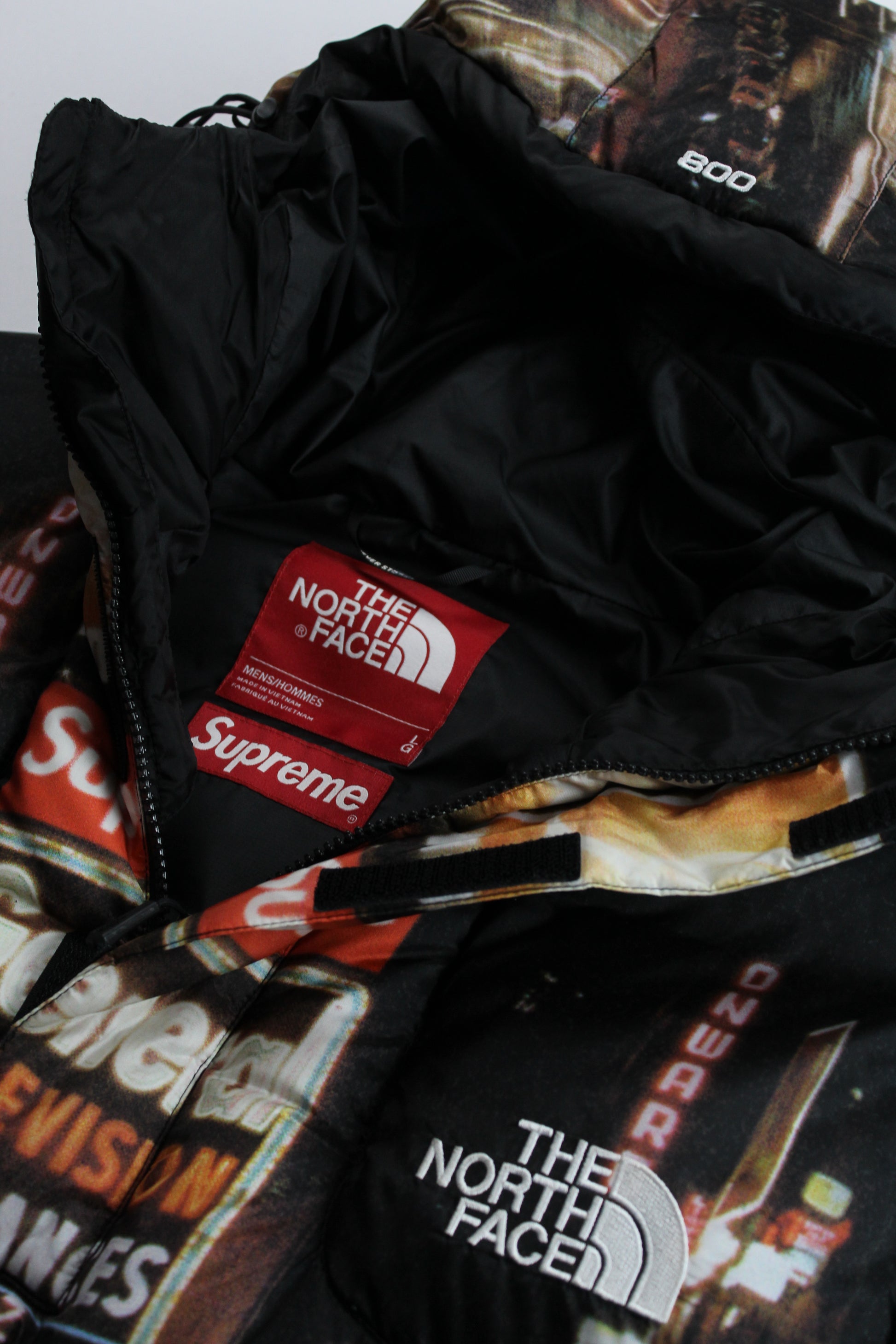 Supreme The North Face 800-Fill Half Zip Hooded Pullover