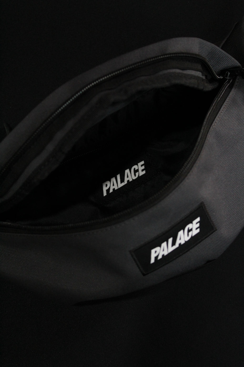 Cross Body Bag Palace Cordura Duck Canvas Carbon Black