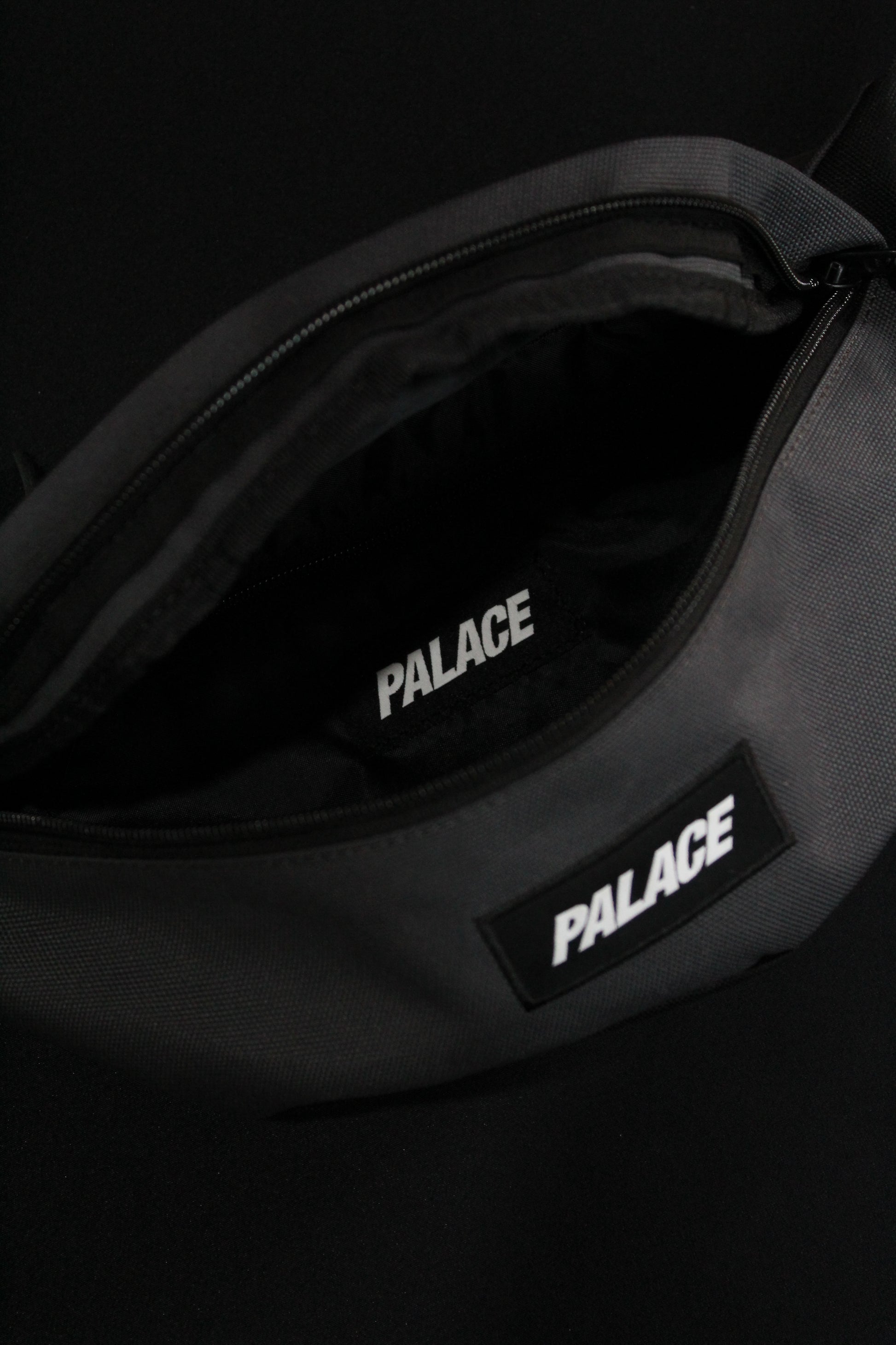 Cross Body Bag Palace Cordura Duck Canvas Carbon Black
